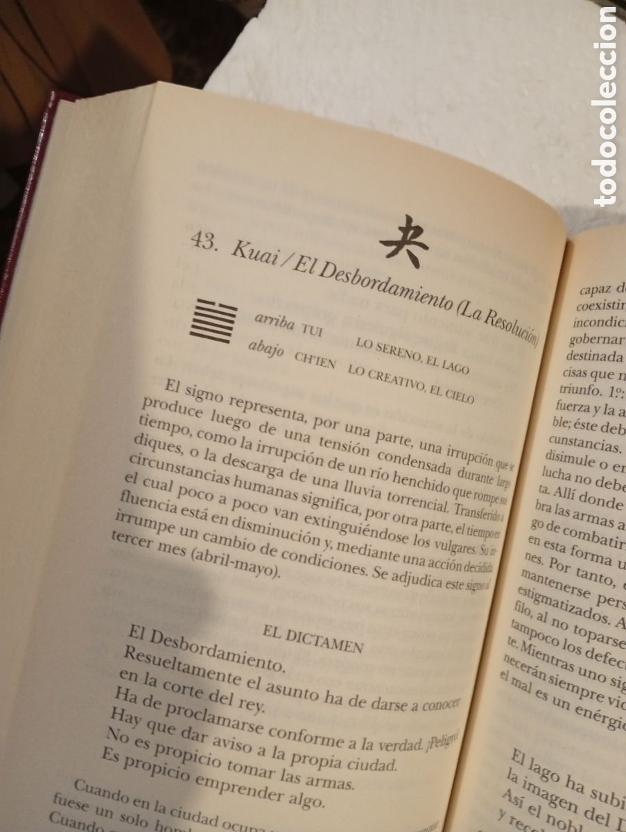 Libros de segunda mano: I CHING. EL LIBRO DE LAS MUTACIONES. RICHARD WILHELM. RBA 2002 - Foto 13