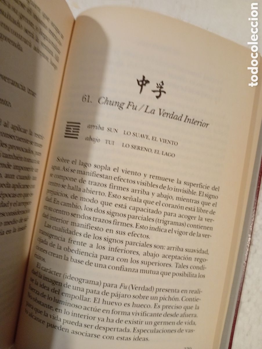 Libros de segunda mano: I CHING. EL LIBRO DE LAS MUTACIONES. RICHARD WILHELM. RBA 2002 - Foto 14