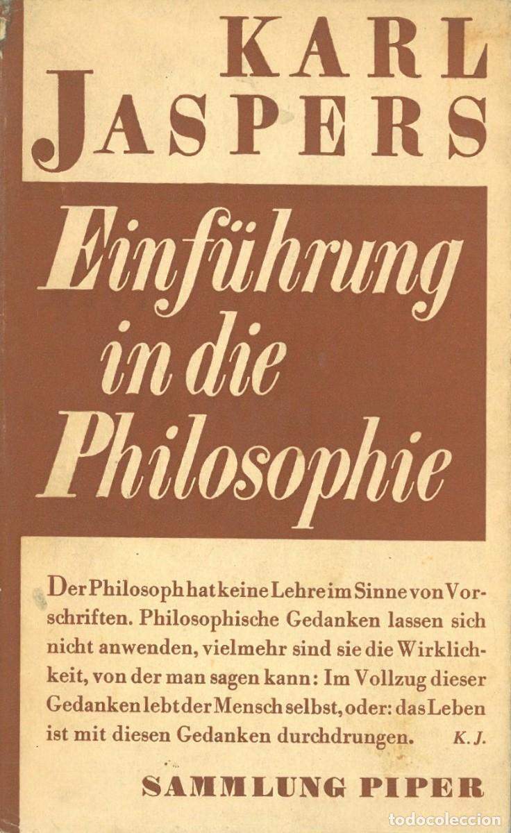 Gebrauchte B&uuml;cher: Einfuhrung in die Philosophie - Jaspers, Karl