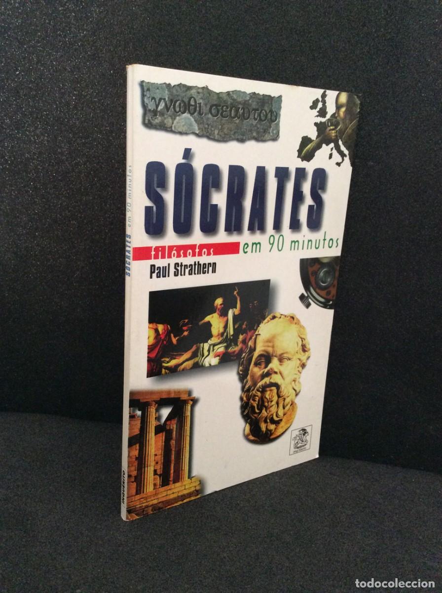 Libros de segunda mano: Tema: Fil&oacute;sofos - S&oacute;crates em 90 minutos. Por Paul Strathern, 1997. Livro nunca lido
