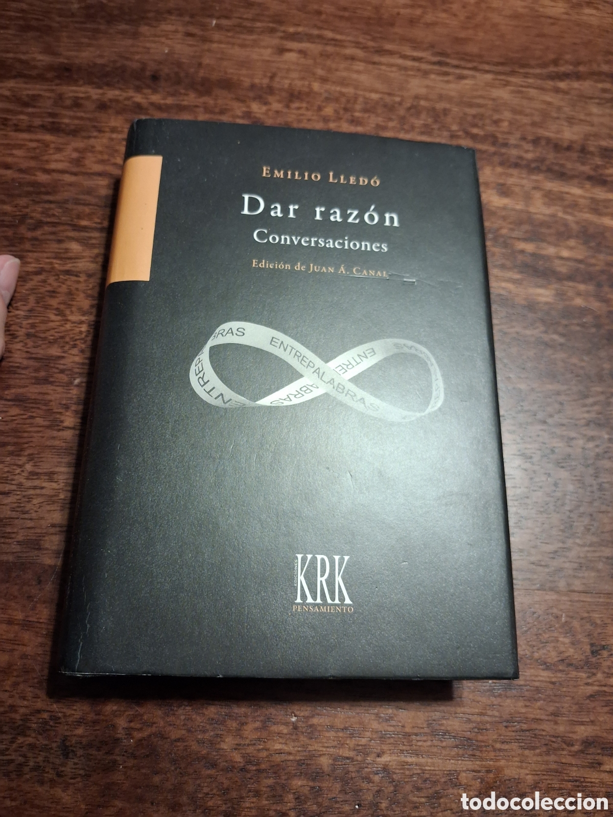 Libros de segunda mano: Dar raz&oacute;n : conversaciones, Emilio Lled&oacute; - Foto 1