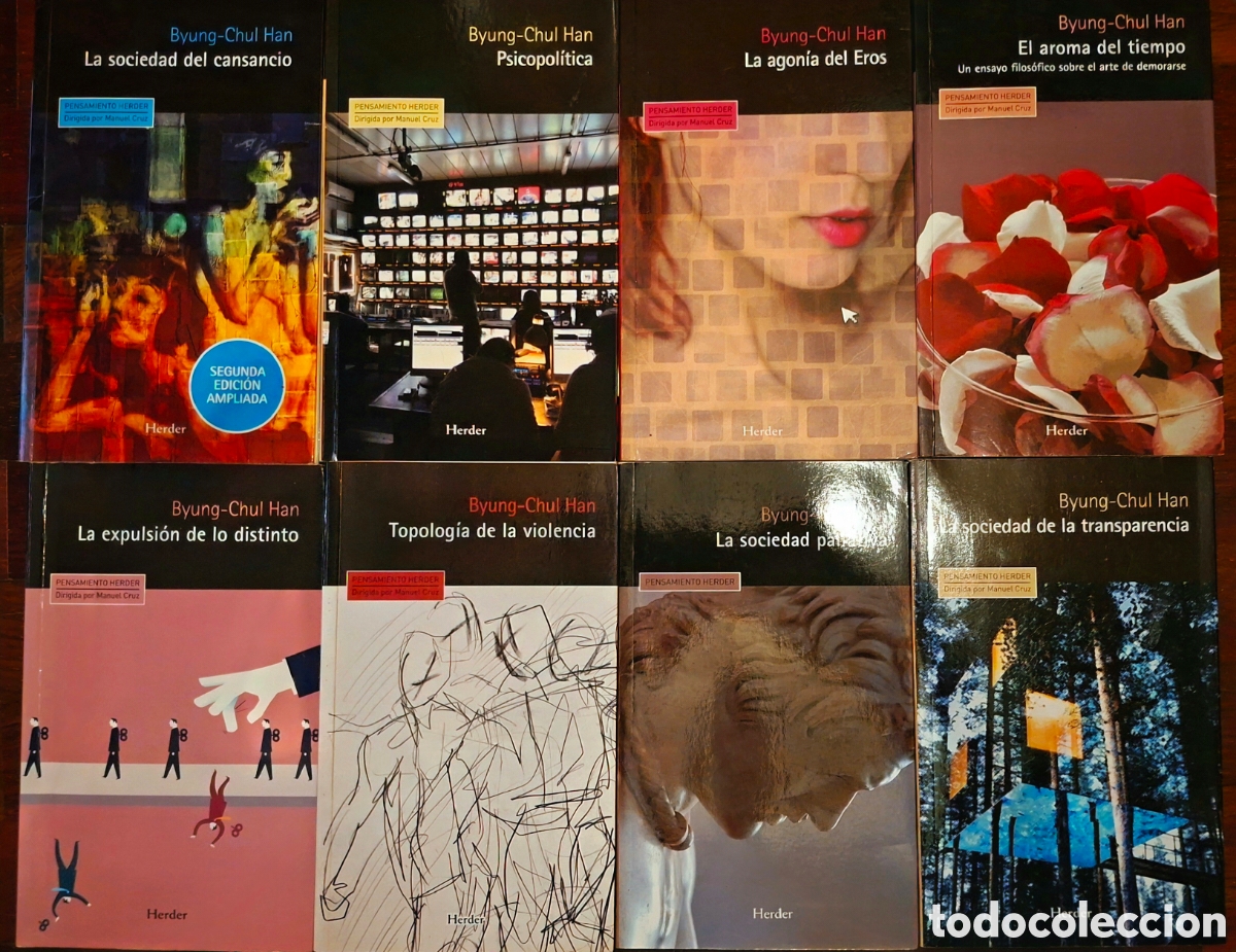 Libros de segunda mano: Byung-Chul Han, LA SOCIEDAD DEL CANSANCIO e mais 7 t&iacute;tulos, Herder