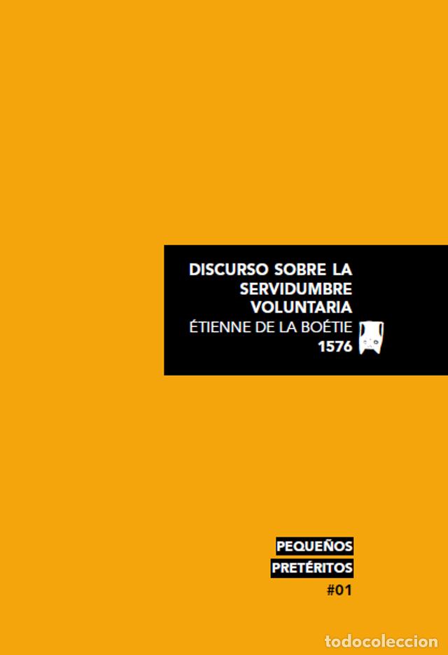 Libros de segunda mano: Discurso sobre la servidumbre voluntaria - &Eacute;tienne de La Bo&eacute;tie
