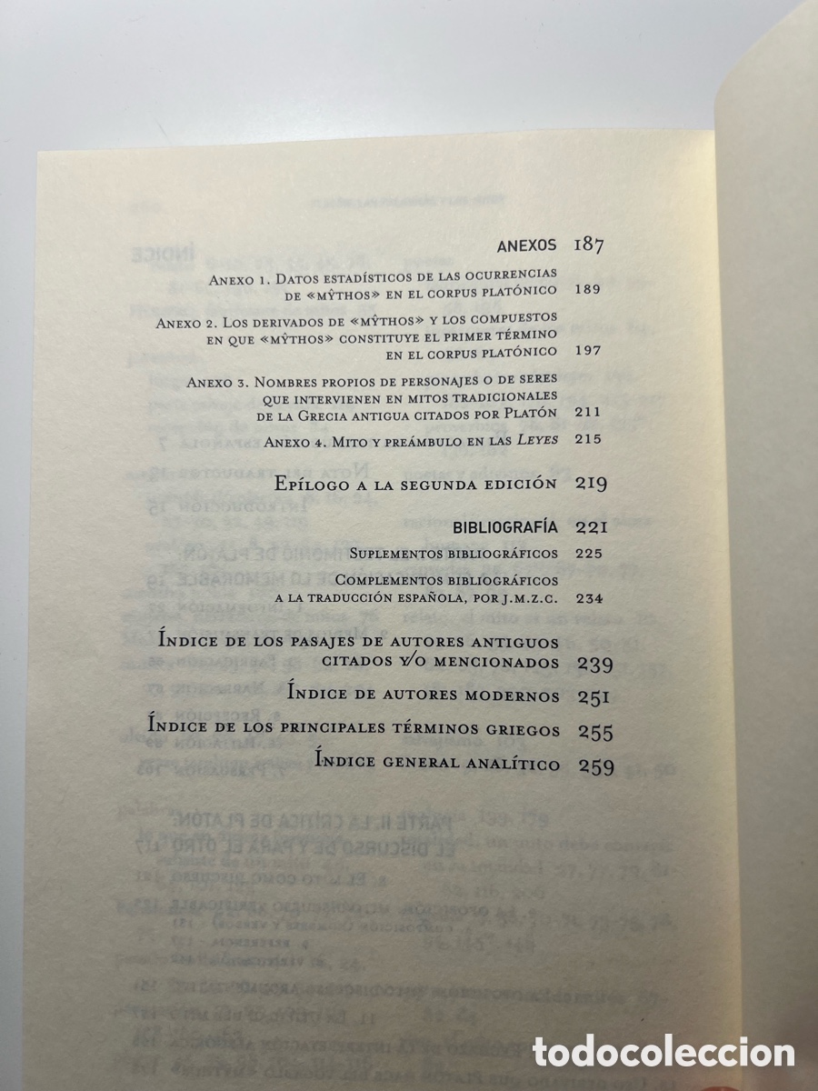Libros de segunda mano: Plat&oacute;n: las palabras y los mitos - Luc Brisson - Foto 4
