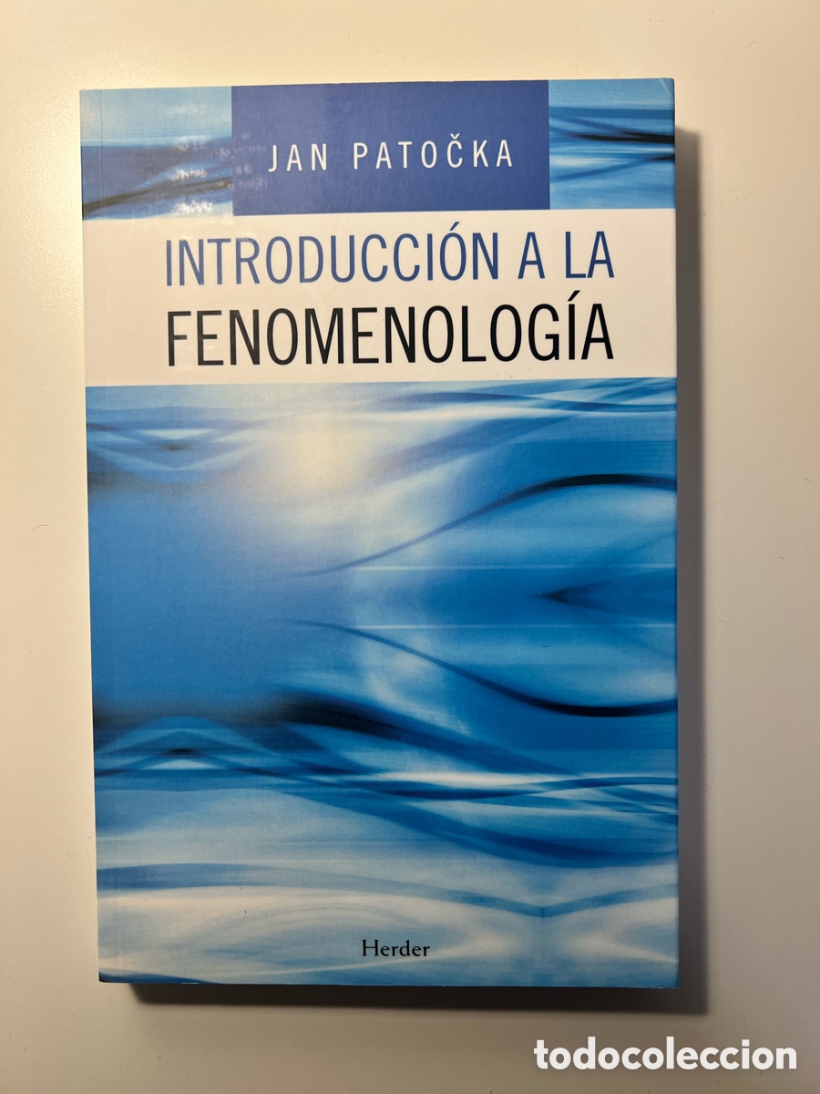 Libros de segunda mano: Introducci&oacute;n a la fenomenolog&iacute;a - Jan Patocka