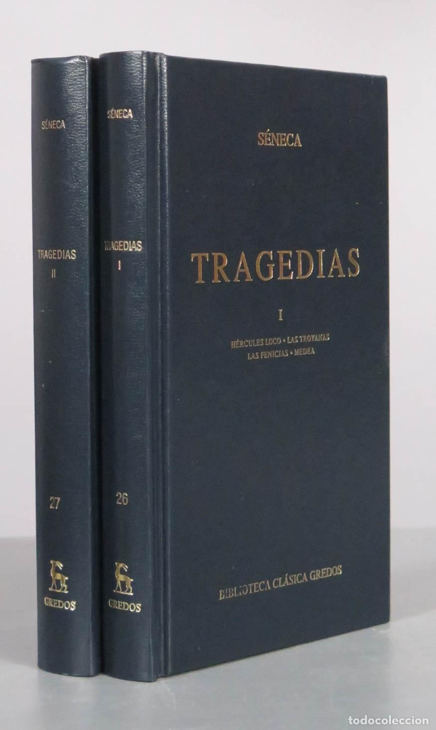 Libros de segunda mano: Tragedias - S&eacute;neca - Editorial Gredos. 2 TOMOS - Foto 1