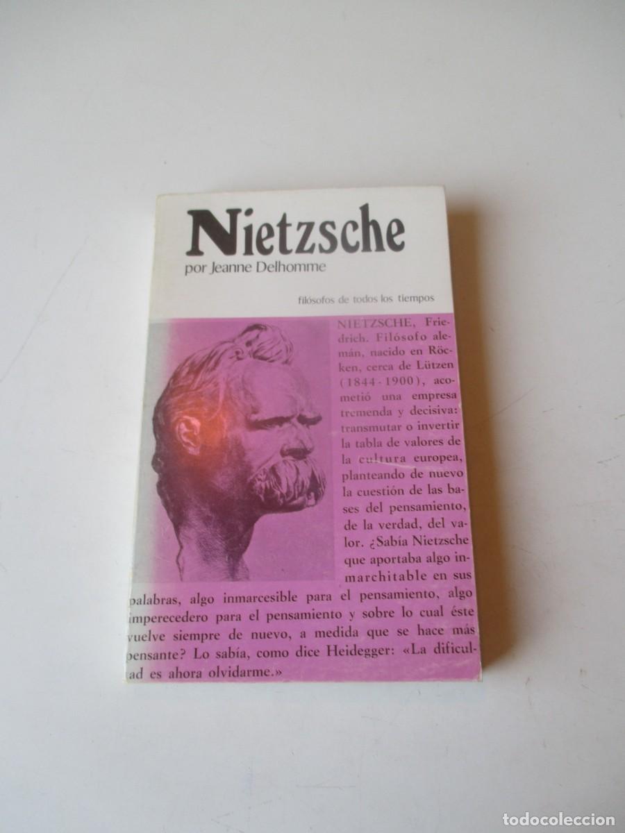 Libros de segunda mano: JEANNE DELHOMME Nietzsche W40839