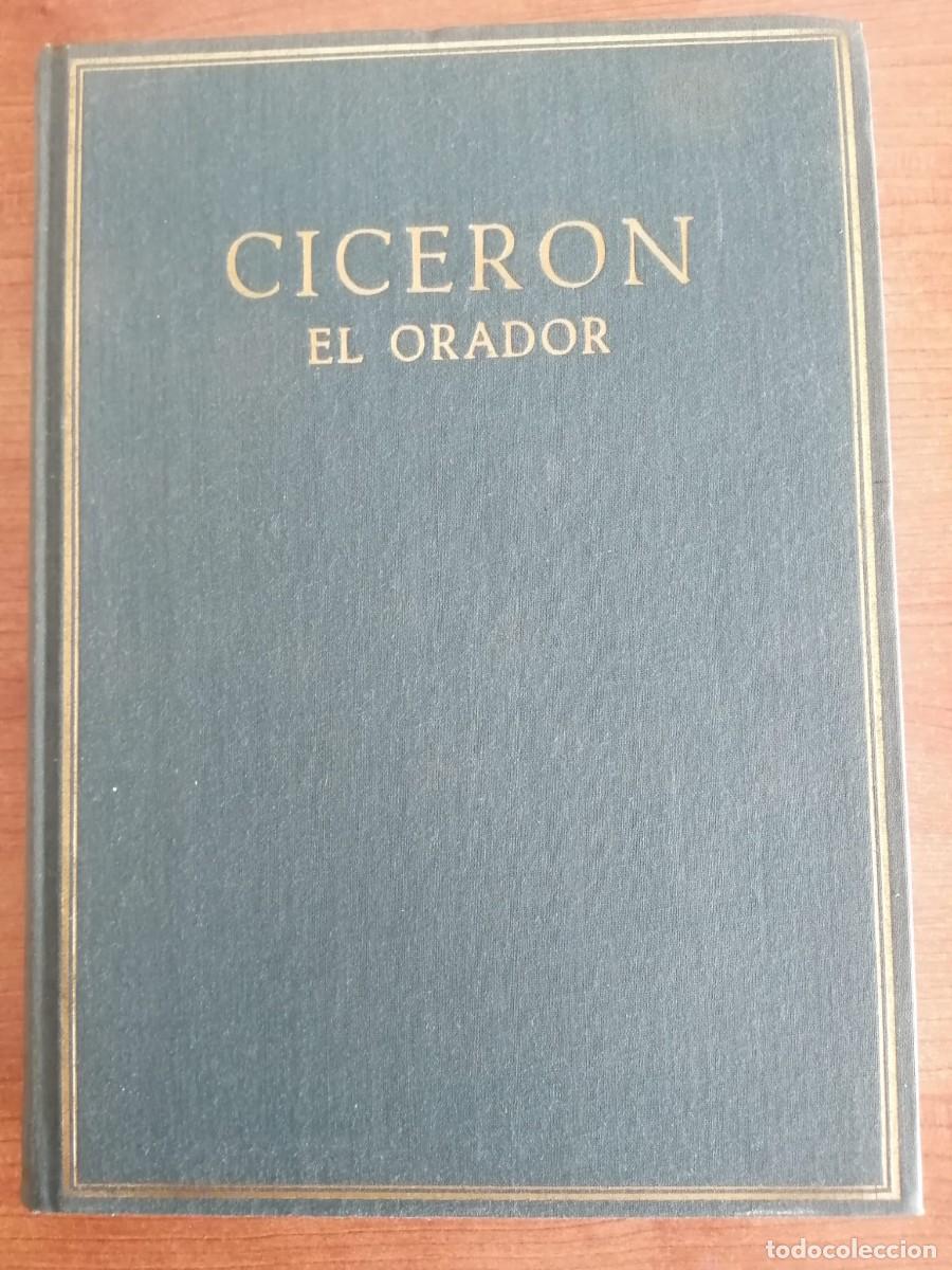 Libros de segunda mano: EL ORADOR (CICERON). - Foto 1