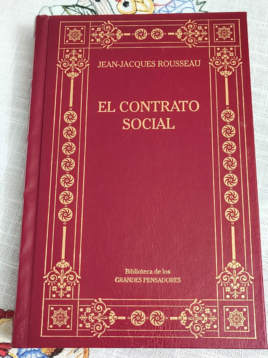 Libros de segunda mano: LIBRO | ROUSSEAU - CONTRATO SOCIAL / DISCURSO SOBRE DESIGUALDAD HOMBRES