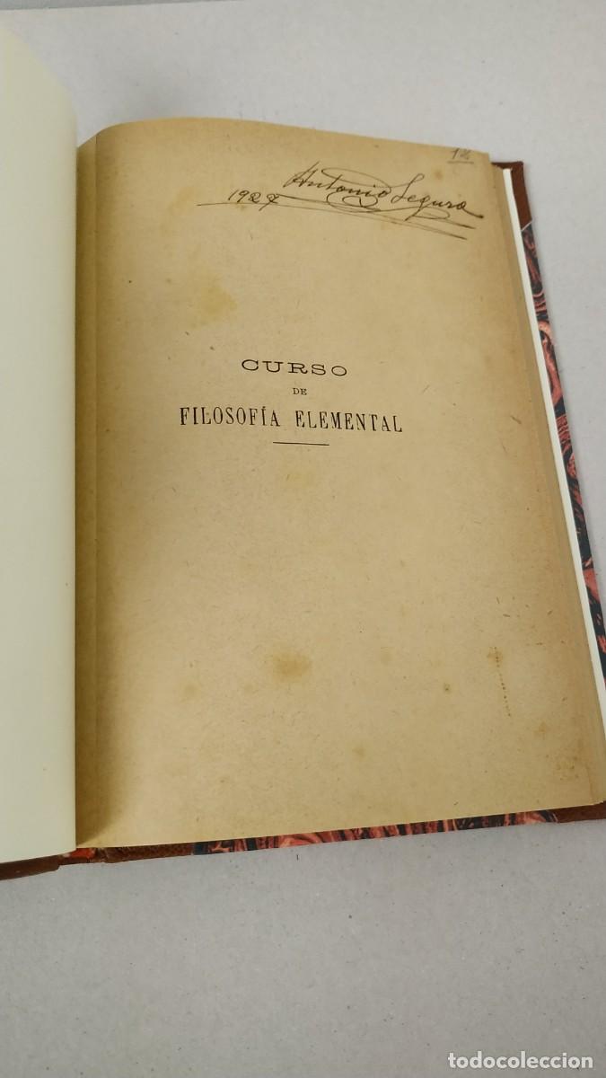 Libros de segunda mano: FILOSOF&Iacute;A ELEMENTAL L&Oacute;GICA - Foto 5