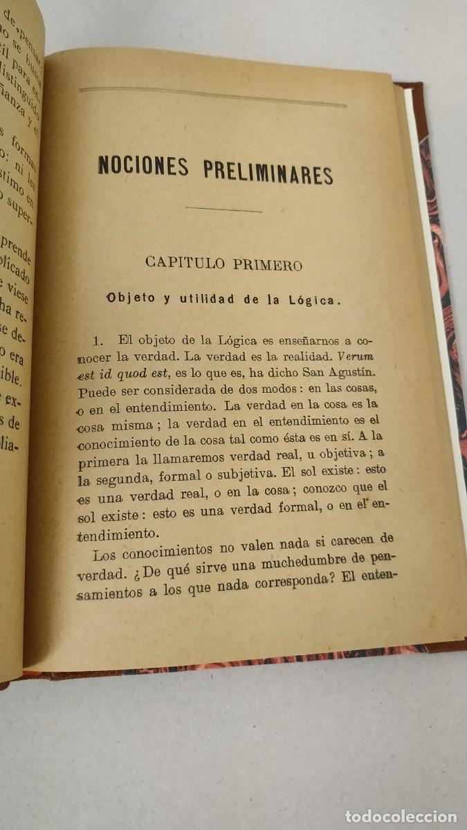 Libros de segunda mano: FILOSOF&Iacute;A ELEMENTAL L&Oacute;GICA - Foto 6