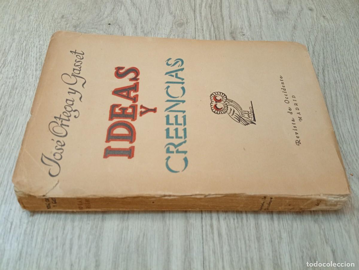 Libros de segunda mano: Jos&eacute; Ortega y Gasset. Ideas y creencias - Foto 2