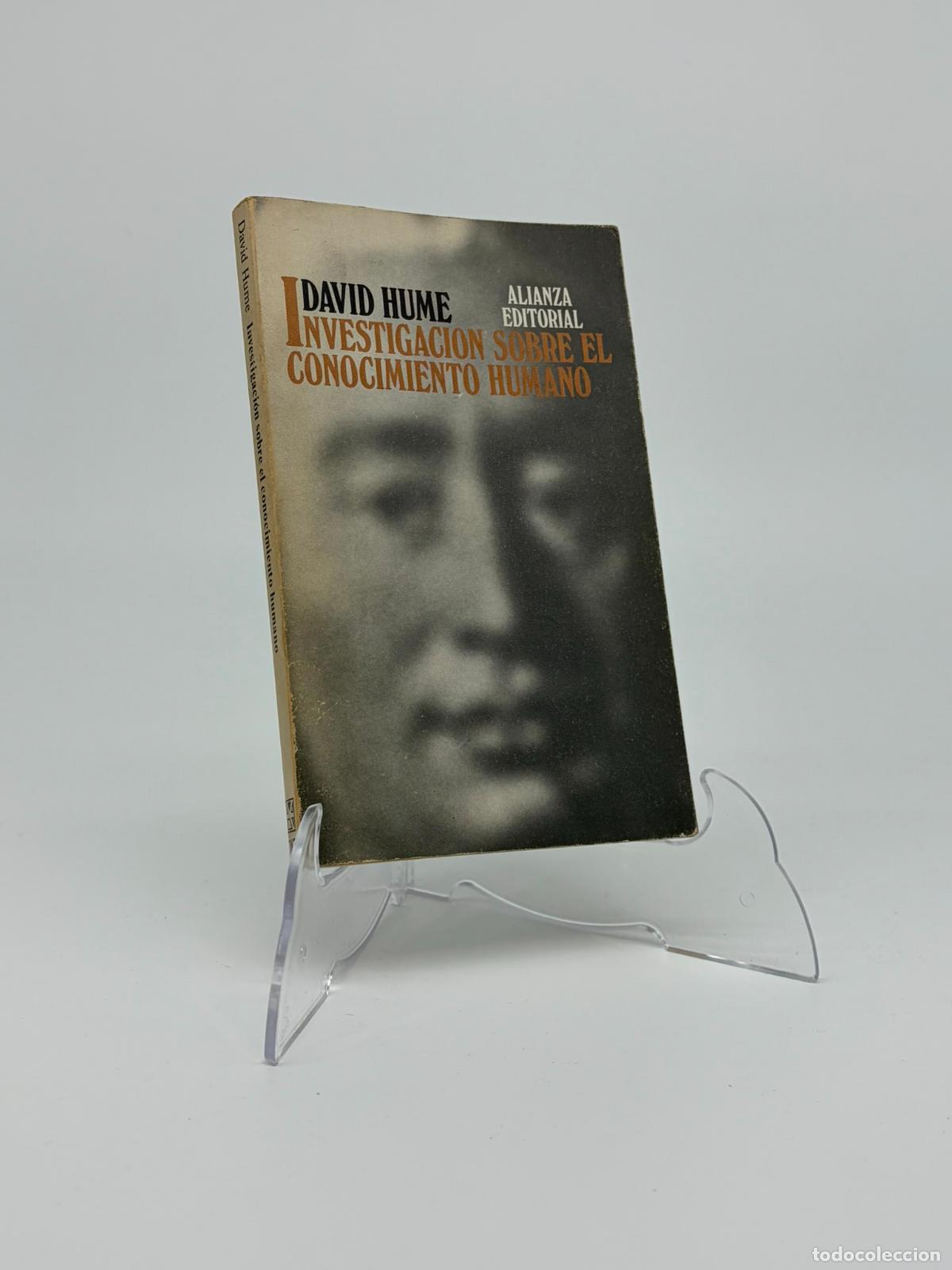 Libros de segunda mano: DAVID HUME - INVESTIGACI&Oacute;N SOBRE EL CONOCIMIENTO HUMANO. Alianza