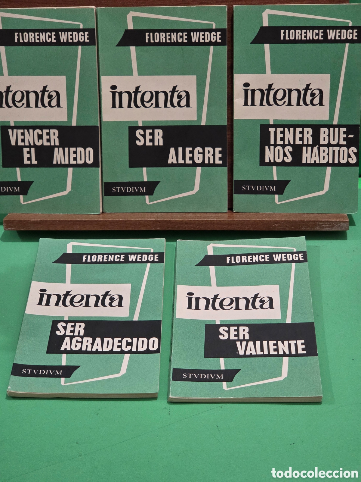 Libros de segunda mano: &rdquo;&rdquo;INTENTA...&rdquo;&rdquo;...5 OBRAS DE FLORENCE WEDGE ...EDICIONES STVDIUM...MADRID...1965...