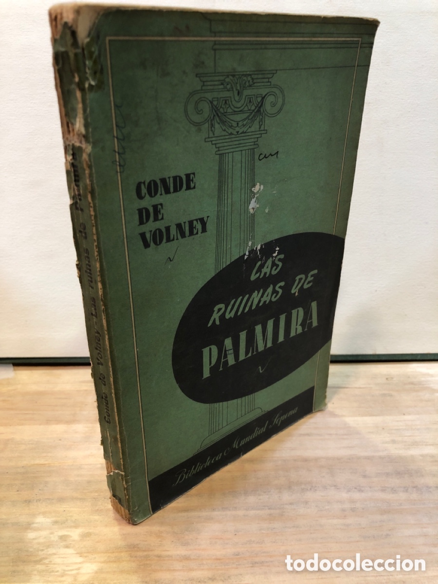 Libros de segunda mano: Conde de Volney - Las ruinas de Palmira