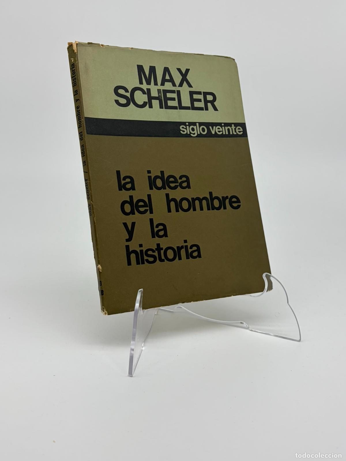 Libros de segunda mano: MAX SCHELER - LA IDEA DEL HOMBRE Y LA HISTORIA - Foto 1