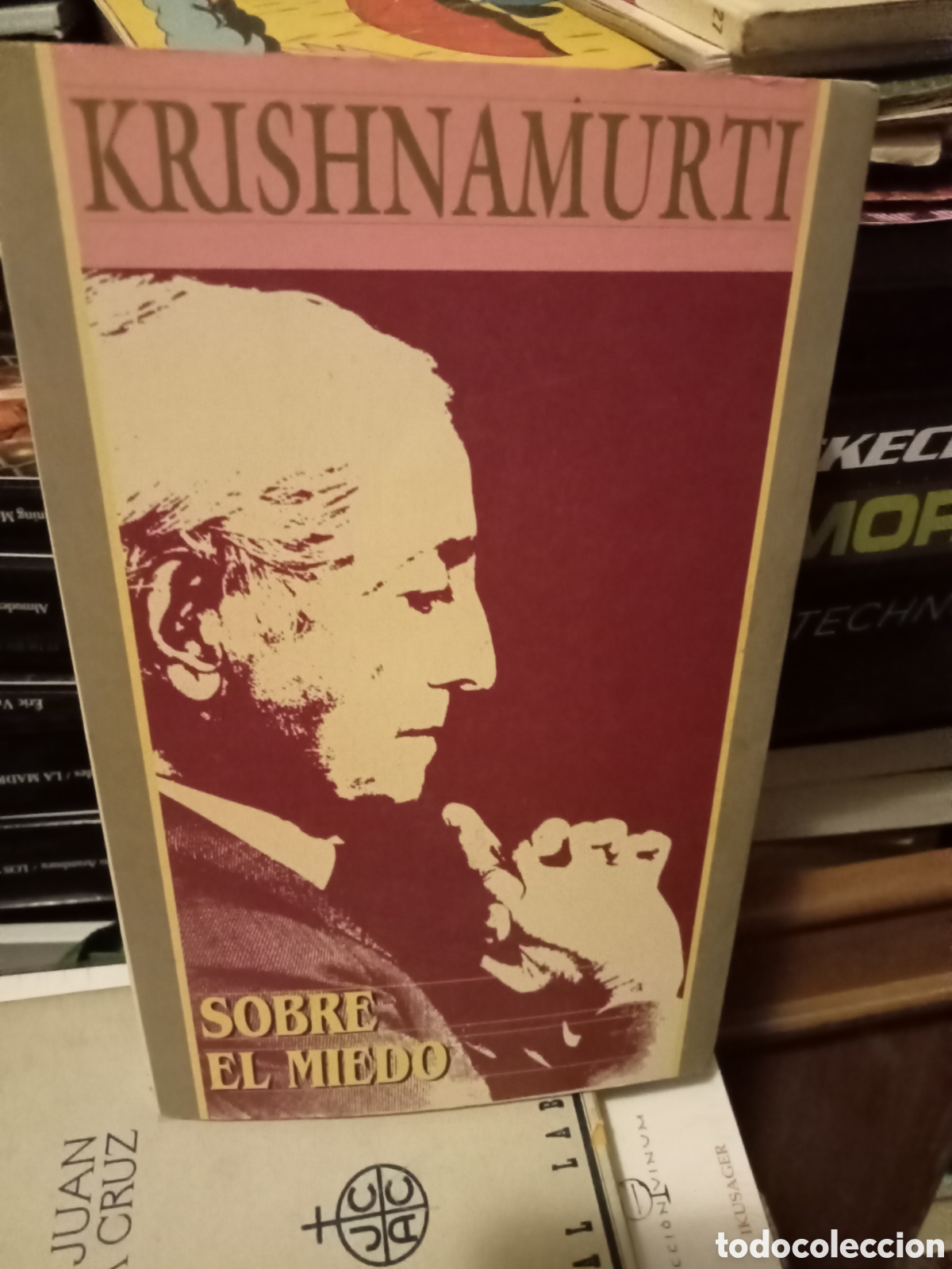 Libros de segunda mano: Krishnamurti. Sobre el miedo. Edad 1997