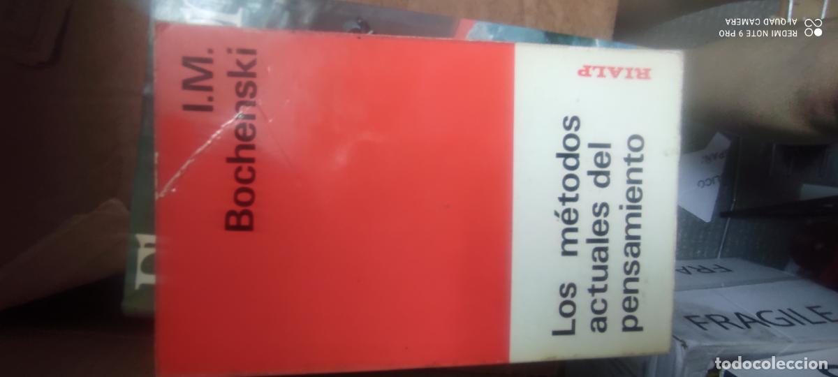Libros de segunda mano: LOS METODOS ACTUALES DEL PENSAMIENTO / I.M.BOCHENSKI / CJA-GRD-1 / RIALP