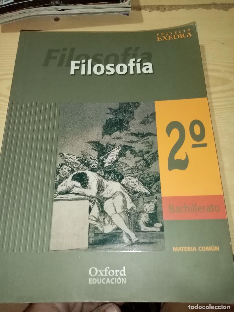 Libros de segunda mano: FILOSOFIA. 2&ordf; BACHILLERATO. OXFORD EDUCACION. EST9B6