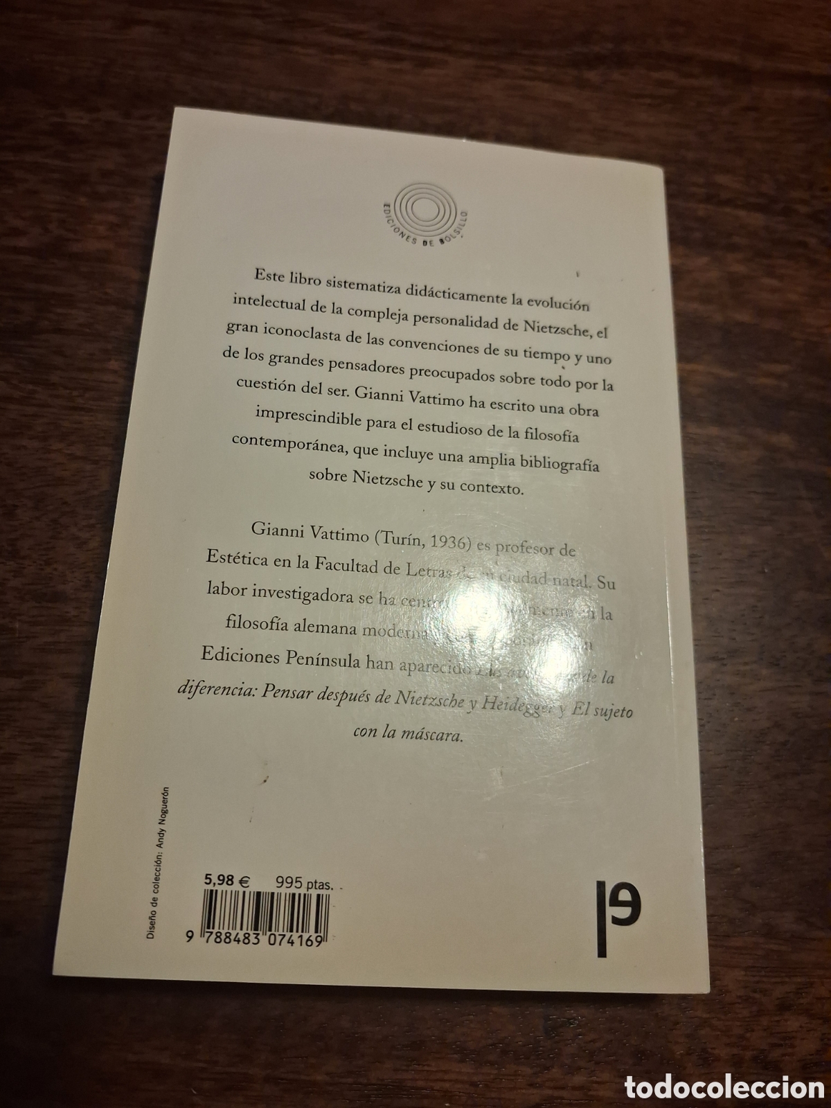 Libros de segunda mano: Introducci&oacute;n a Nietzsche, Gianni Vattimo - Foto 2