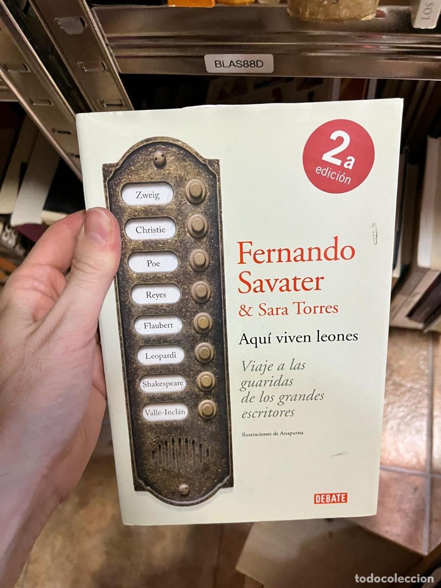 Libros de segunda mano: BLAS88D &ndash; Fernando Savater y Sara Torres, Aqu&iacute; viven leones. Viaje a las guaridas de los grandes esc