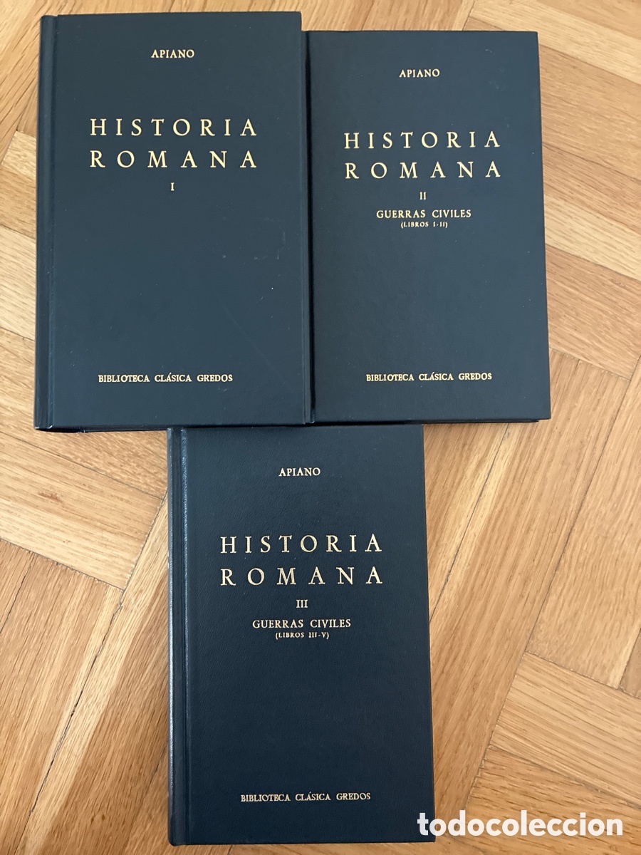 Libros de segunda mano: Historia romana. Apiano. Biblioteca cl&aacute;sica Gredos