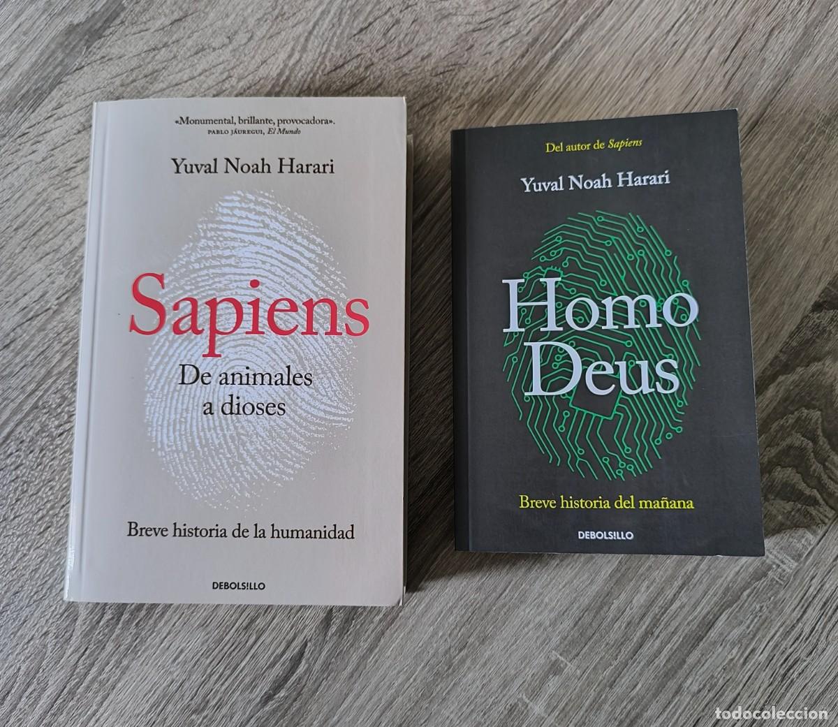 Libros de segunda mano: Pack libros Yuval Noah Harari: Sapiens + Homo Deus