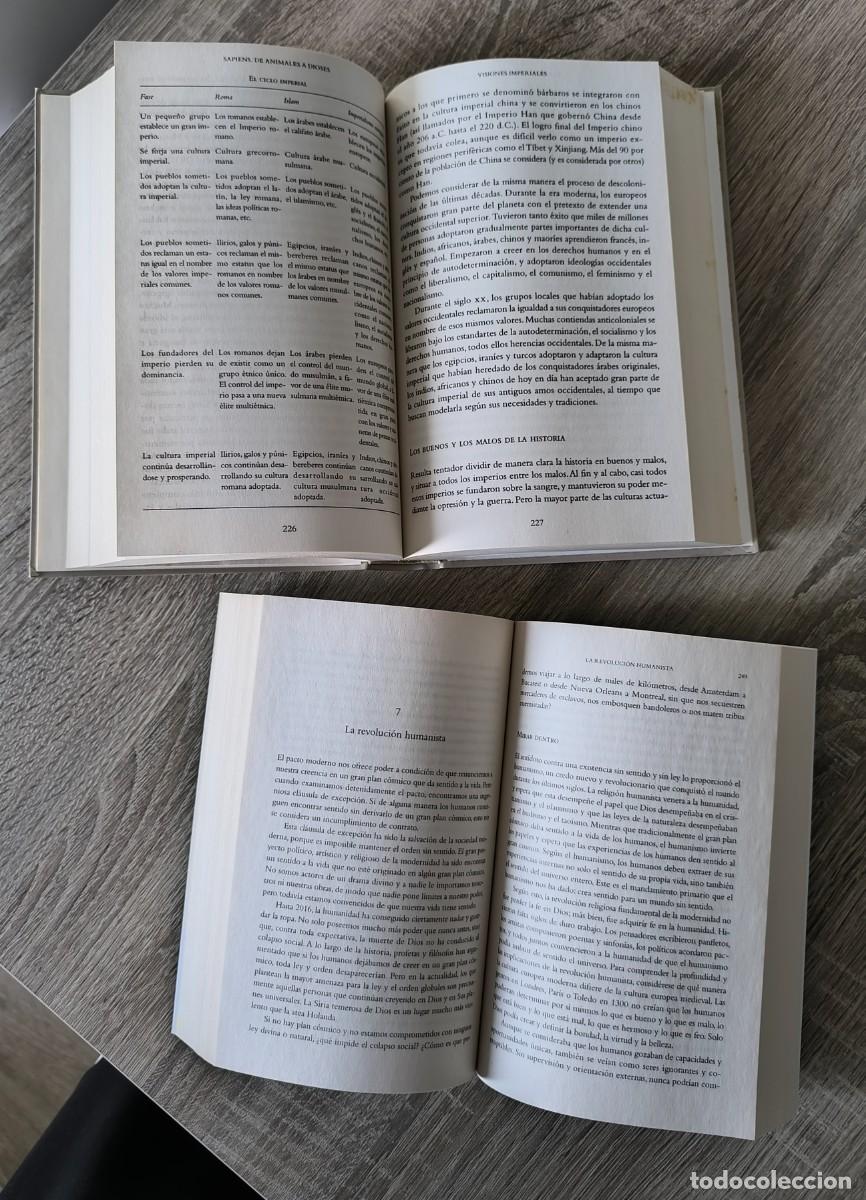 Libros de segunda mano: Pack libros Yuval Noah Harari: Sapiens + Homo Deus - Foto 3