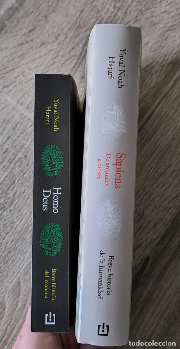 Libros de segunda mano: Pack libros Yuval Noah Harari: Sapiens + Homo Deus - Foto 4