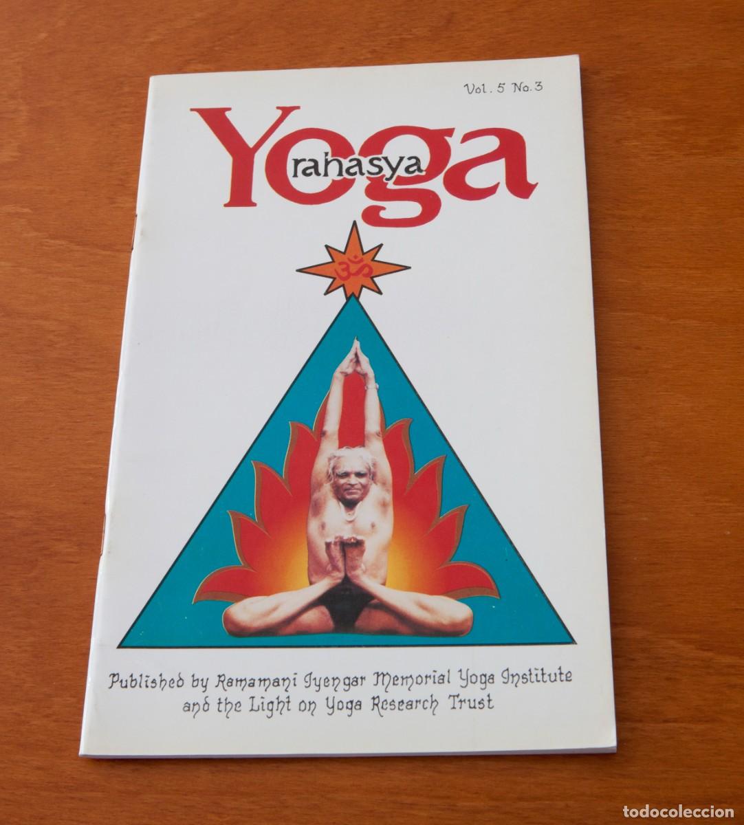 Libros de segunda mano: Yoga Rahasya, Vol. 5. N&ordm;3 Ramamani Iyengar Memorial Yoga Institute Pune, India
