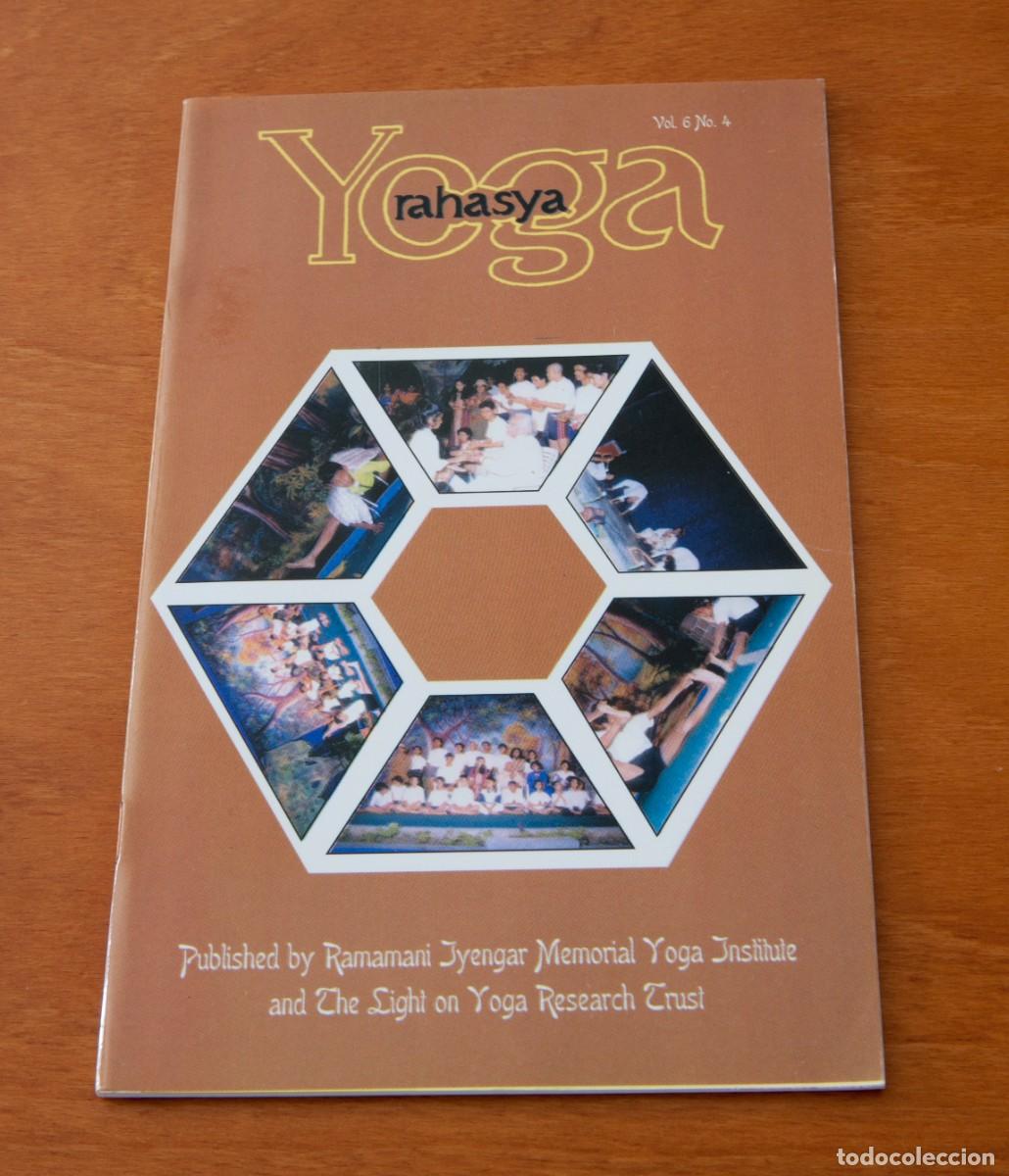 Libros de segunda mano: Yoga Rahasya, Vol.6. N&ordm;4 Ramamani Iyengar Memorial Yoga Institute Pune, India