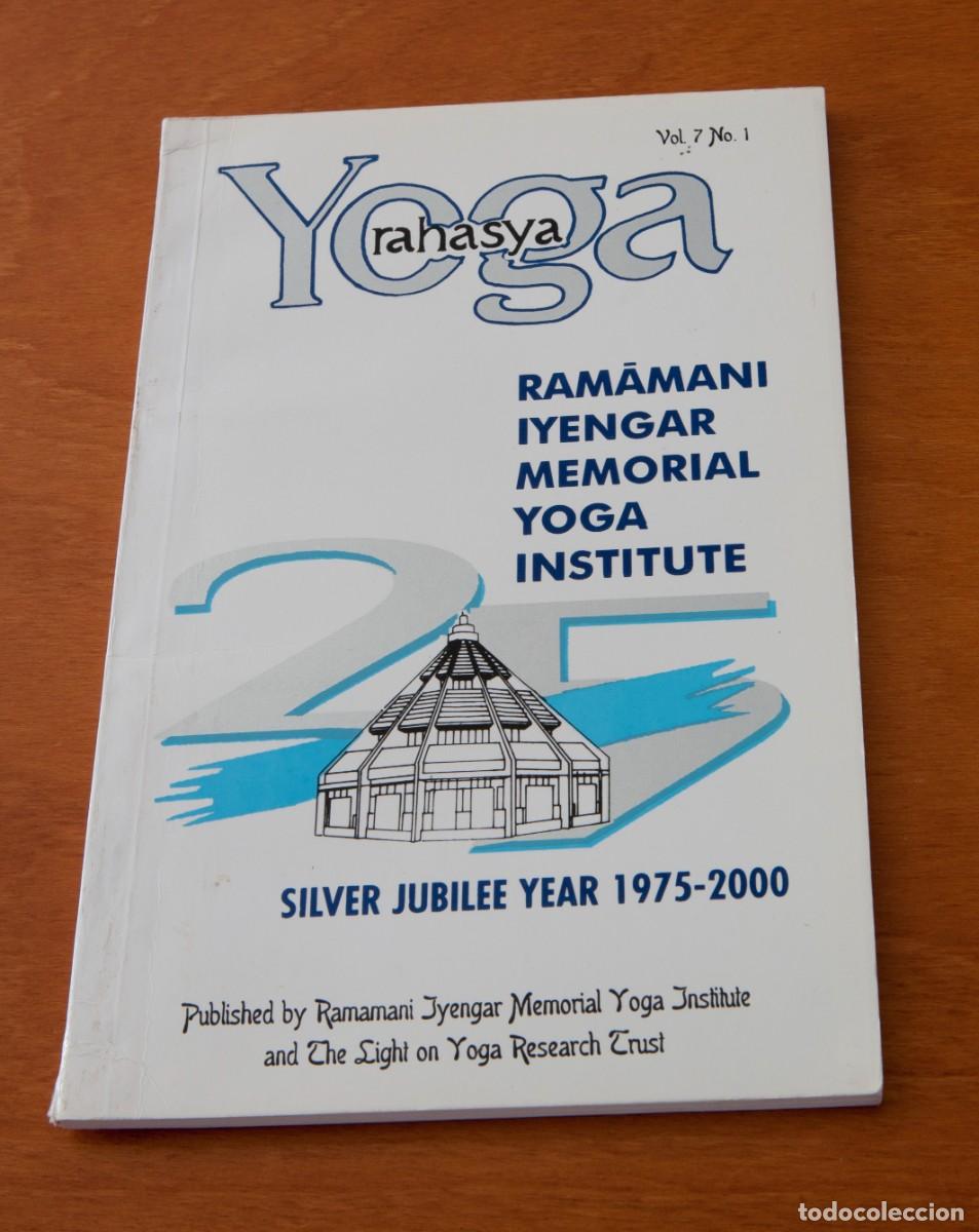Libros de segunda mano: Yoga Rahasya, Vol.7.N&ordm;1 Ramamani Iyengar Memorial Yoga Institute Pune, India