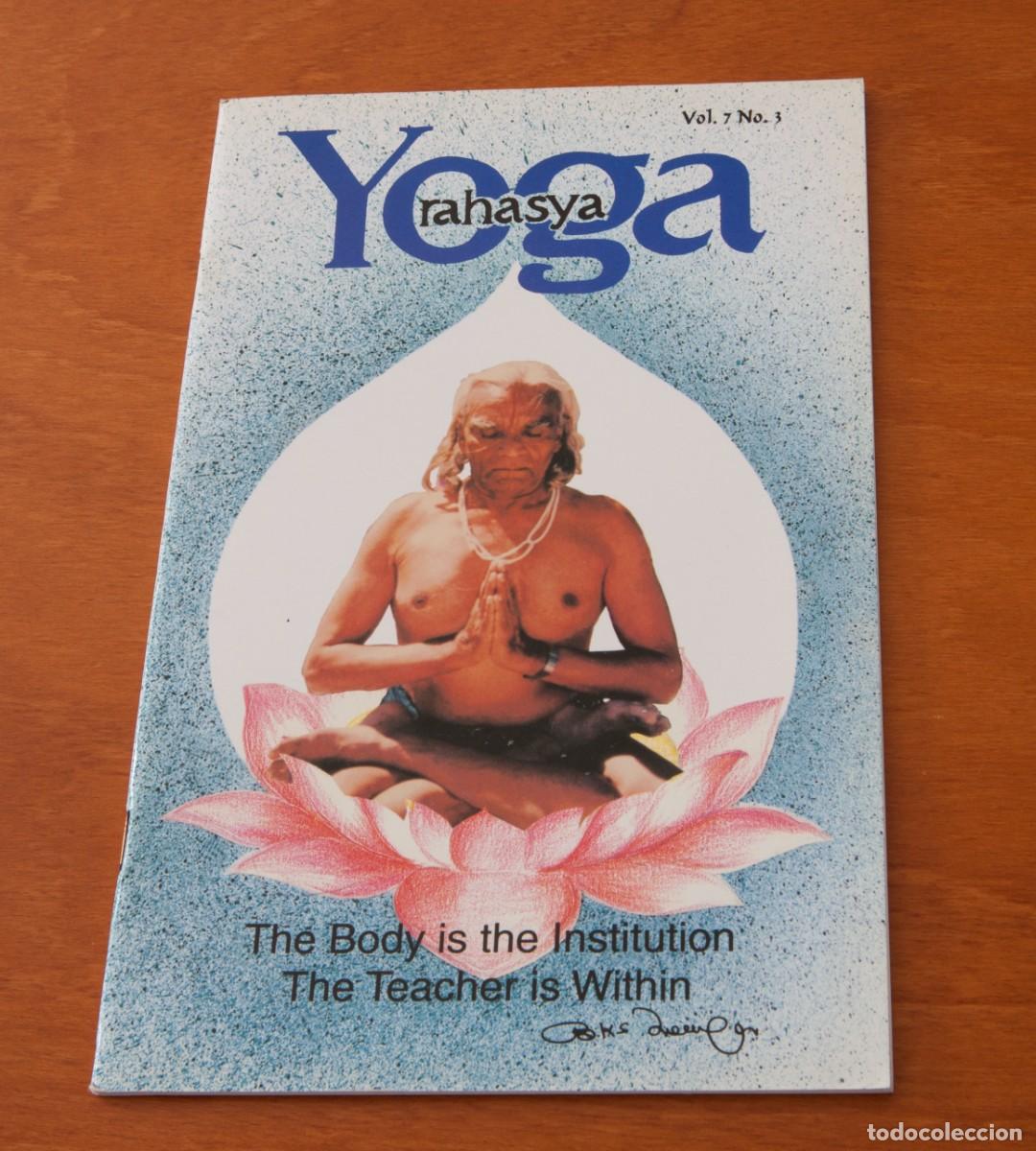 Libros de segunda mano: Yoga Rahasya, Vol.7.N&ordm;3 Ramamani Iyengar Memorial Yoga Institute Pune, India