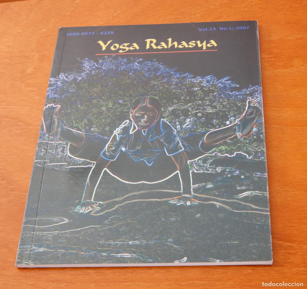 Libros de segunda mano: Yoga Rahasya, Vol.14.N&ordm;1 2007 Ramamani Iyengar Memorial Yoga Institute Pune, India