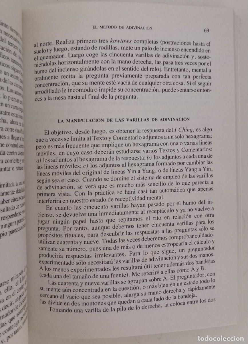 Libros de segunda mano: I CHING: el libro del cambio, de John Blofeld - Foto 3