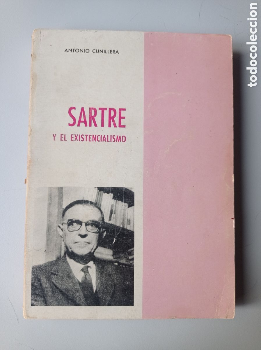Libros de segunda mano: SARTRE Y EL EXISTENCIALISMO. ANTONIO CUNILLERA.