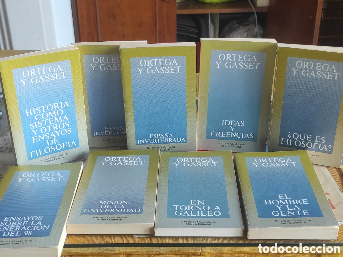 Libros de segunda mano: Colecci&oacute;n Ortega y Gasset. Revista de Occidente en Alianza Editorial. 9 libros
