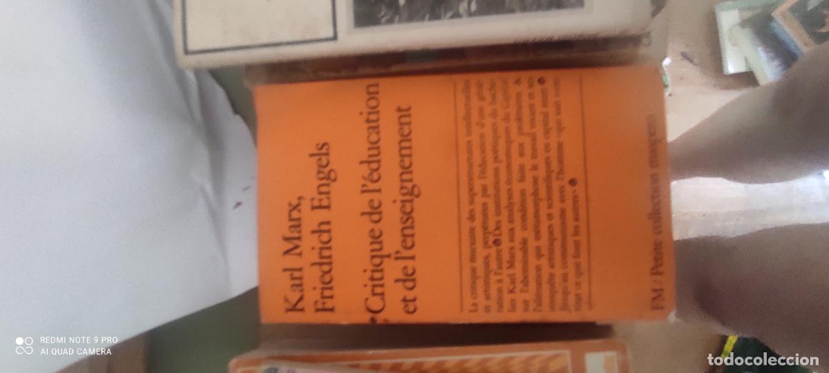 Libros de segunda mano: Marx, Karl & Engels, Friedrich. Critique de l'education et l'enseignement