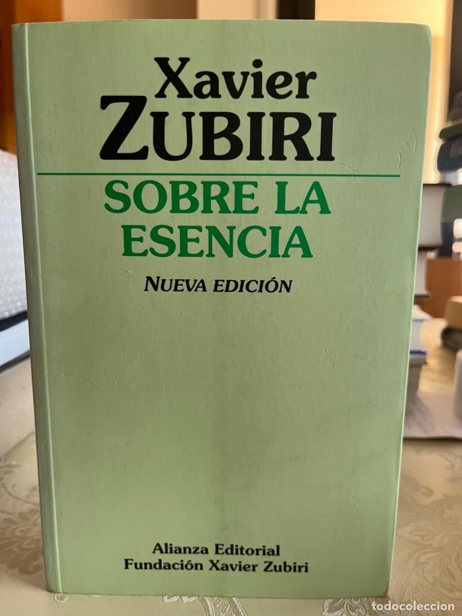 Libros de segunda mano: Zubiri, Xavier.-Sobre la esencia (nueva edici&oacute;n)