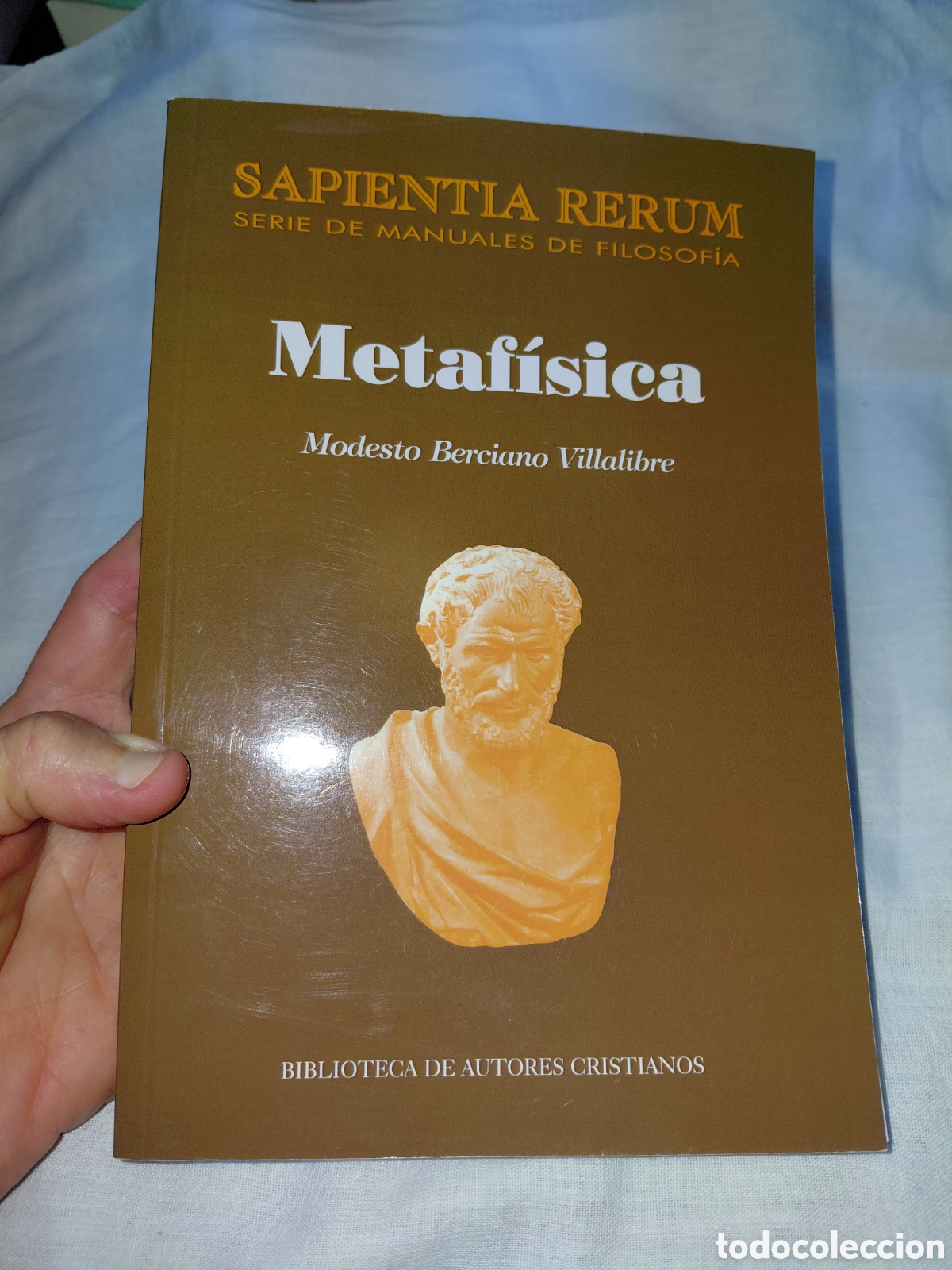 Libros de segunda mano: METAFISICA.MODESTO BERCIANO VILLALIBRE.AUTORES CRISTIANOS 2018