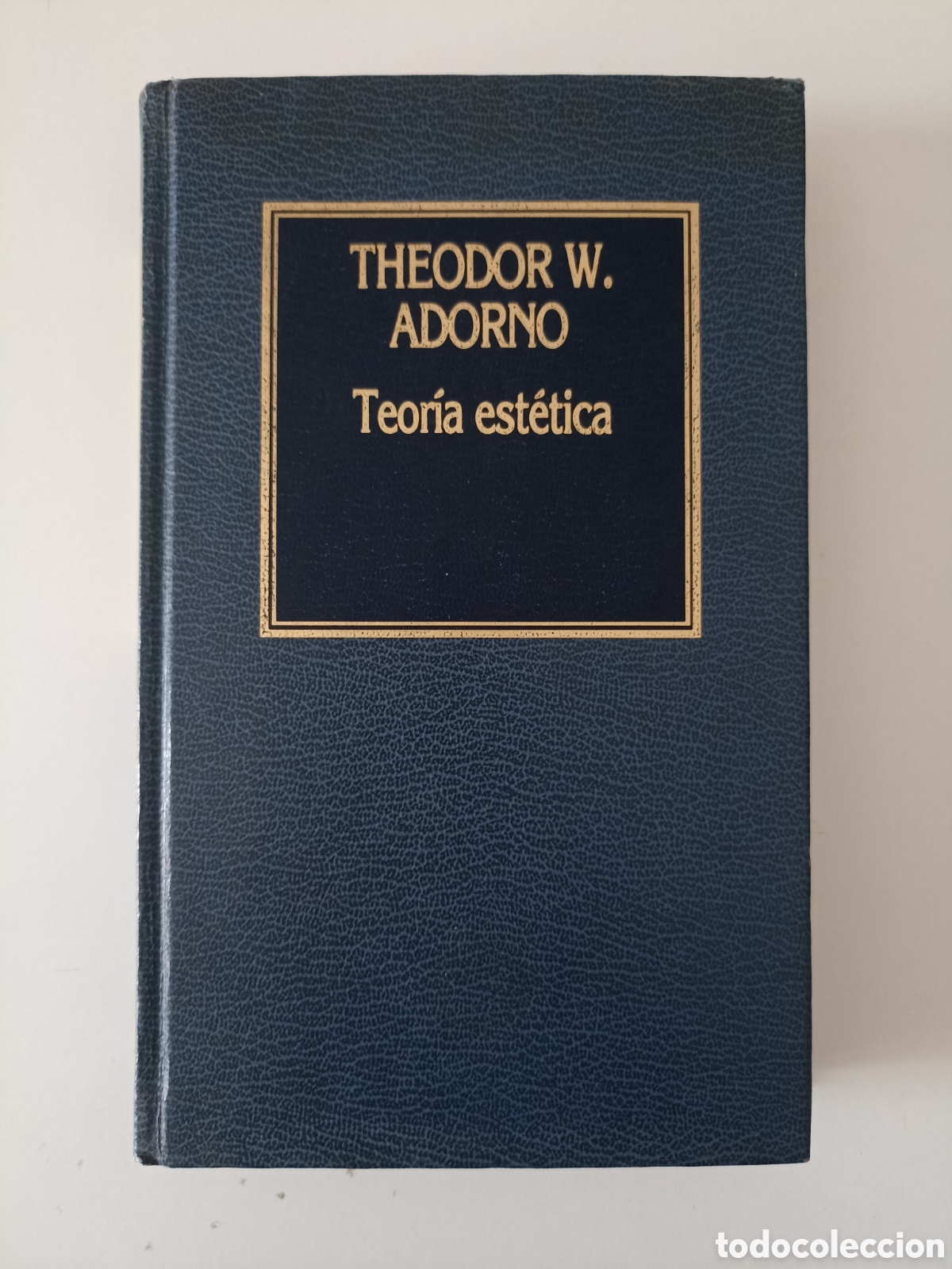 Libros de segunda mano: Theodor W. Adorno - Teor&iacute;a est&eacute;tica (Orbis, 1983)