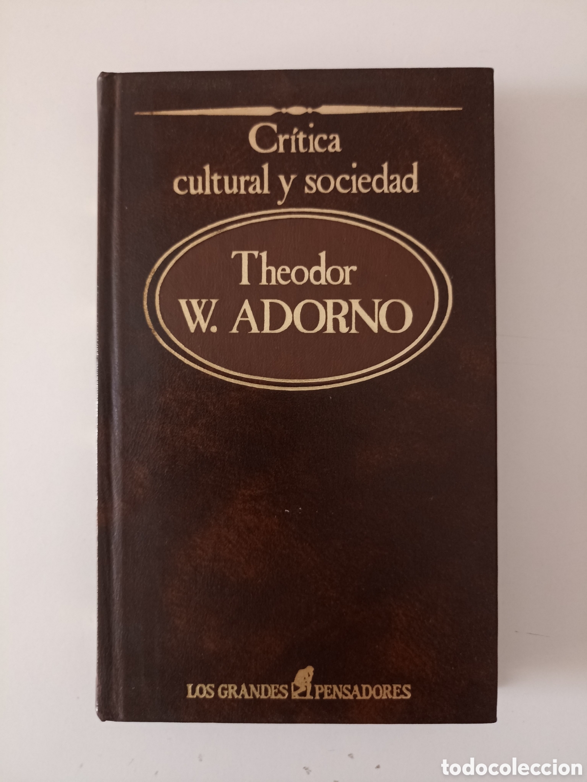 Libros de segunda mano: Theodor W. Adorno - Cr&iacute;tica cultural y sociedad (Sarpe, 1984)