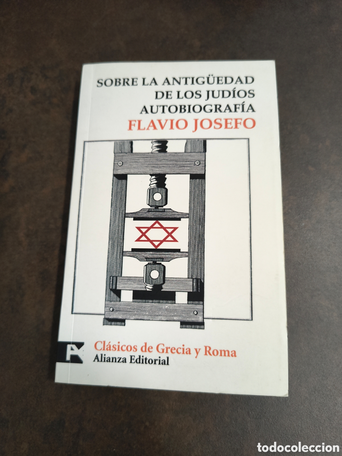 Libros de segunda mano: SOBRE LA ANTIG&Uuml;EDAD DE LOS JUDIOS. AUTOBIOGRAFIA DE FLAVIO JOSEFO (ALIANZA EDITORIAL)