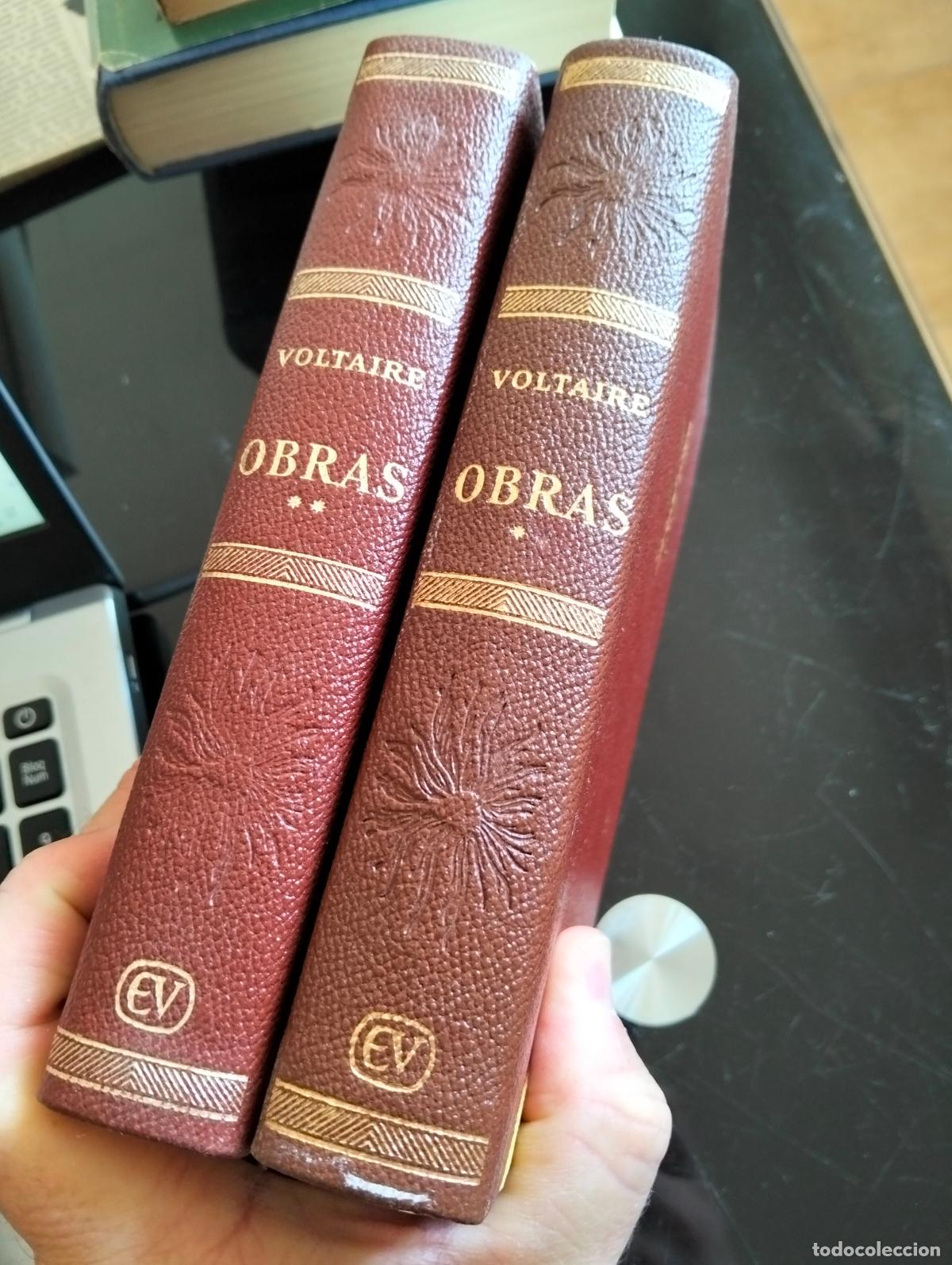 Libros de segunda mano: Ensayo. Obras de Voltaire, Edicion de Vergara, Lujo, Completo, 1968. VISITA MI CATALOGO. L55