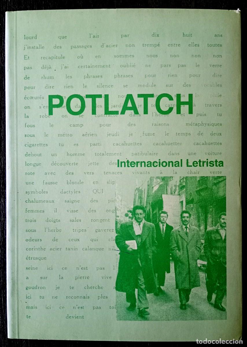 Libros de segunda mano: Internacional Letrista . Potlatch