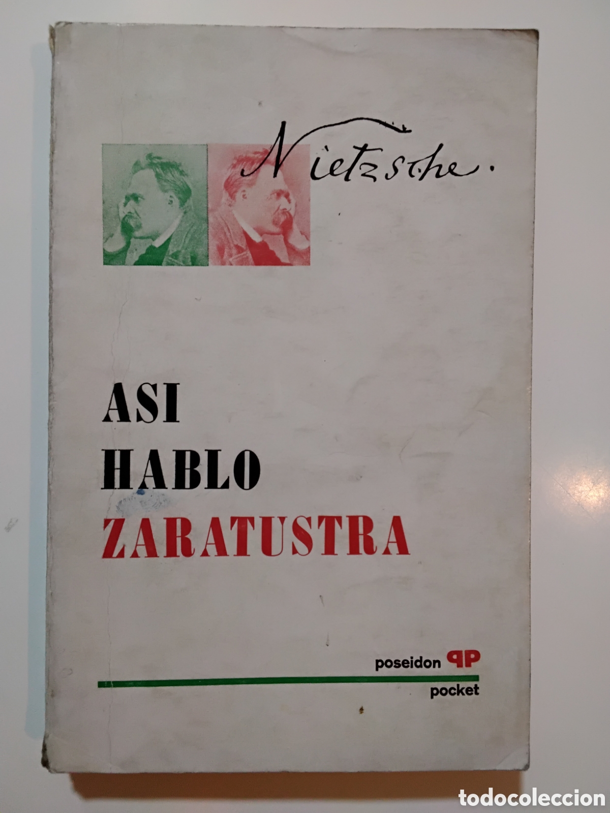 Libros de segunda mano: Friedrich Nietzsche &ndash; As&iacute; habl&oacute; Zaratustra &ndash; Editorial Poseid&oacute;n &ndash; 1969