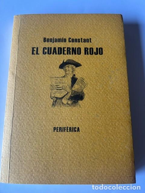 Libros de segunda mano: El cuaderno rojo -Benjamin Constant- - Foto 1