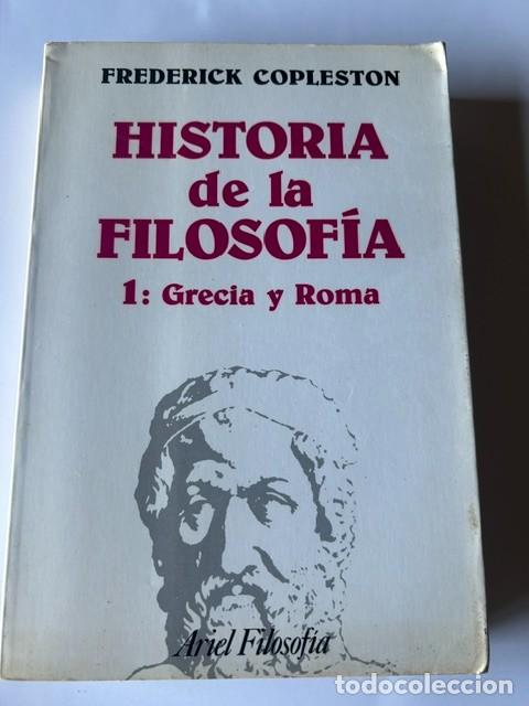 Libros de segunda mano: Historia de la filosof&iacute;a. Grecia y Roma -Frederick Copleston-