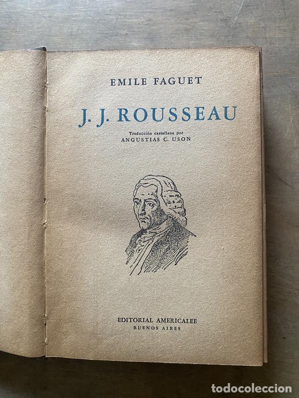 Gebrauchte B&uuml;cher: J. J. Rousseau - Faguet Emile