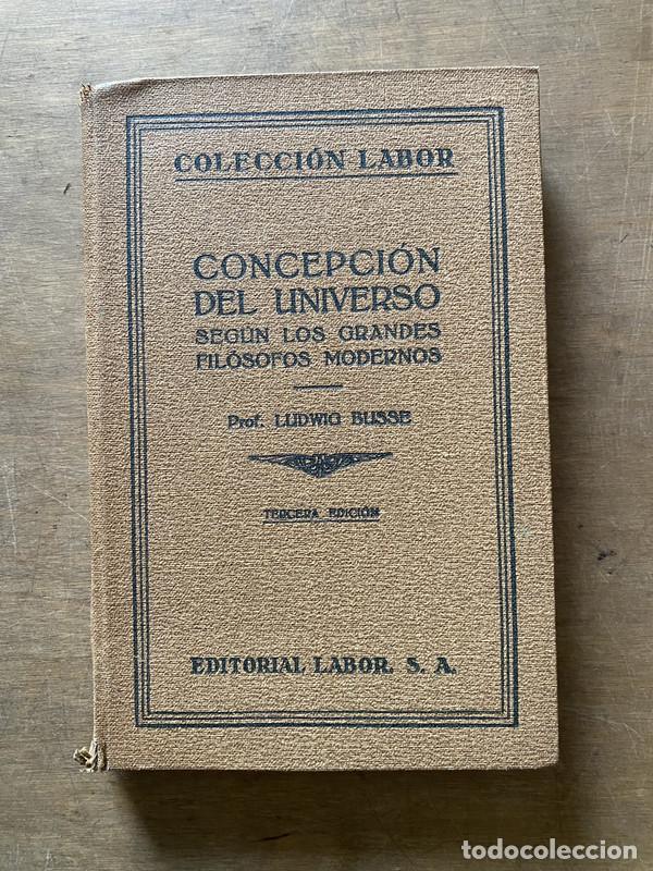 Libros de segunda mano: Concepcion del Universo - Busse Ludwig